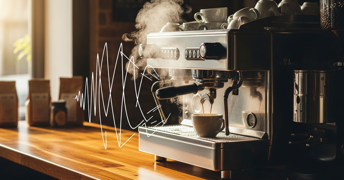 علت صدای زیاد اسپرسوساز و روش‌های برطرف کردن آن